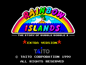 Rainbow Islands Extra