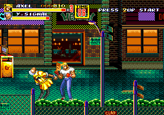 Streets of Rage 2 Screenshot 1