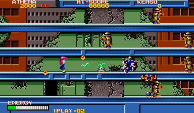 Psycho Soldier Screenshot 1