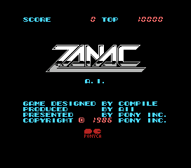 Zanac Screenshot 1