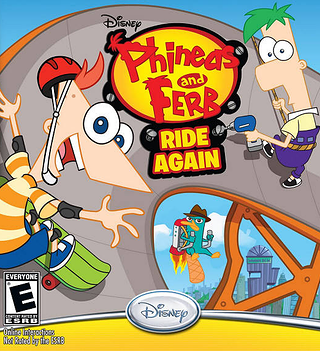 Phineas and Ferb Ride Again Cover Art