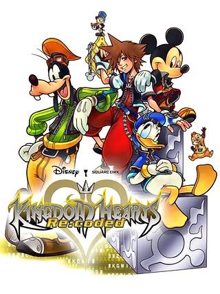 Kingdom Hearts Re:coded Cover Art