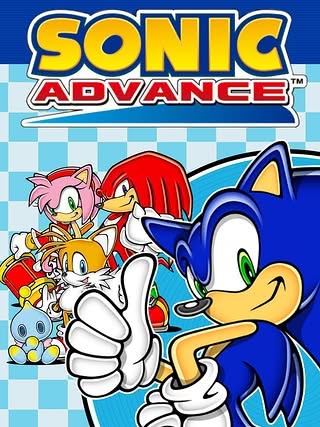 Sonic Advance Cover Art