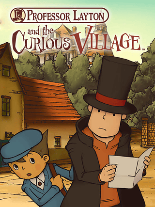 Professor Layton and the Curious Village Cover Art