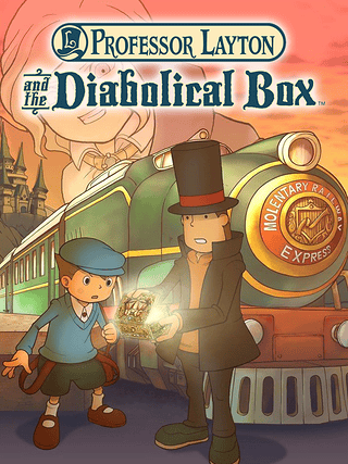 Professor Layton and the Diabolical Box Cover Art