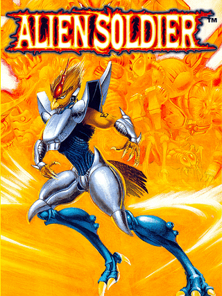 Alien Soldier Cover Art