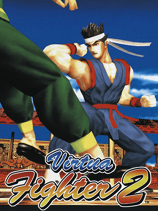 Virtua Fighter 2 Cover Art