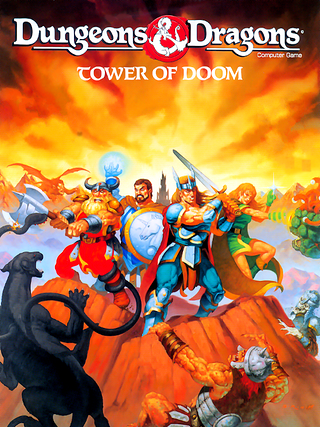 Dungeons & Dragons: Tower of Doom Cover Art