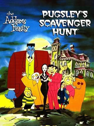 The Addams Family: Pugsley's Scavenger Hunt Cover Art
