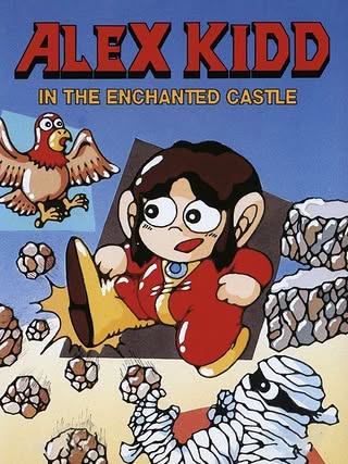 Alex Kidd in the Enchanted Castle Cover Art