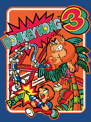 Donkey Kong 3 Cover Art
