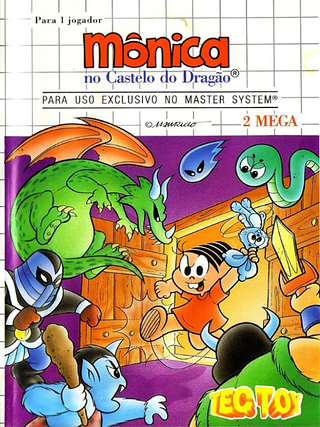 Mônica no Castelo do Dragão Cover Art