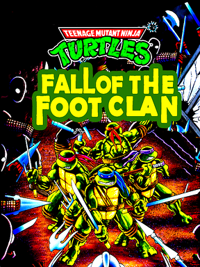 Teenage Mutant Ninja Turtles: Fall of the Foot Clan Cover Art