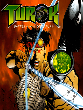 Turok: Battle of the Bionosaurs Cover Art