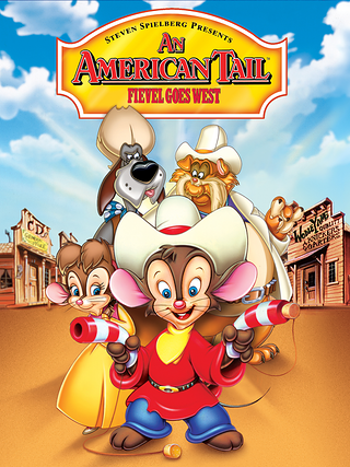 An American Tail: Fievel Goes West Cover Art