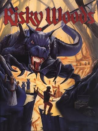 Risky Woods Cover Art