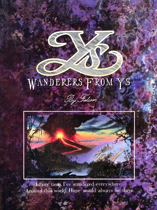 Ys III: Wanderers from Ys Cover Art