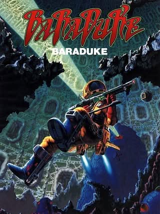 Baraduke Cover Art