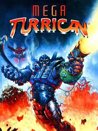 Mega Turrican Cover Art