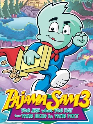 Pajama Sam 3: You Are What You Eat From Your Head to Your Feet Cover Art