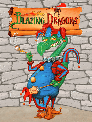 Blazing Dragons Cover Art