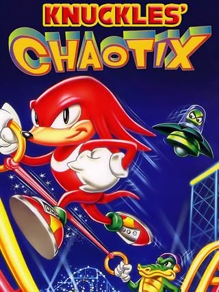 Knuckles' Chaotix Cover Art