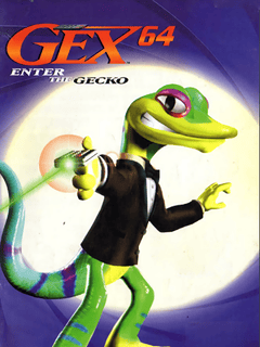 Gex 64: Enter the Gecko Cover Art