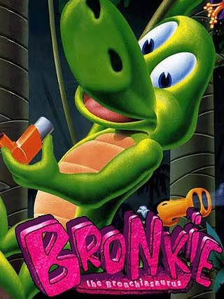 Bronkie the Bronchiasaurus Cover Art