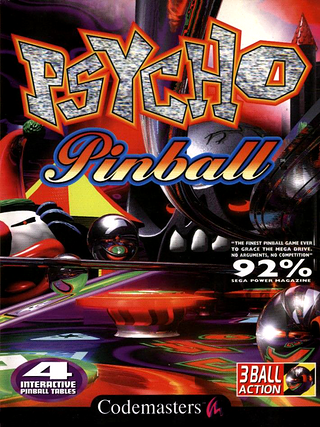 Psycho Pinball Cover Art