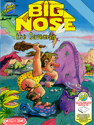 Big Nose the Caveman Cover Art