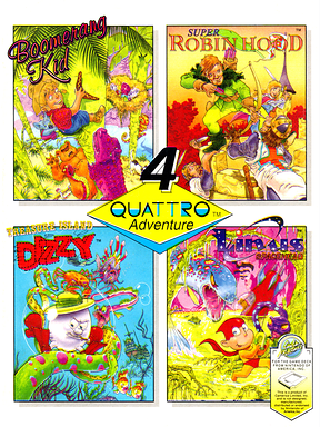Quattro Adventure Cover Art