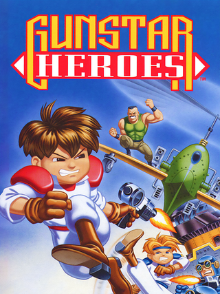 Gunstar Heroes Cover Art