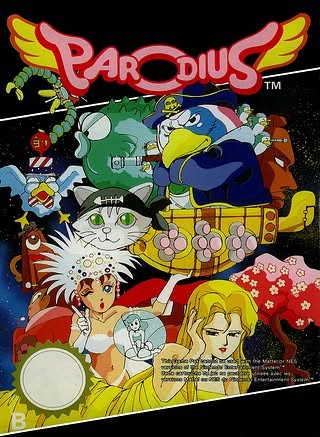 Parodius Cover Art