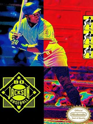 Bo Jackson Baseball Cover Art