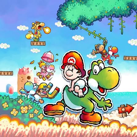 Yoshi's Island DS Artwork 1