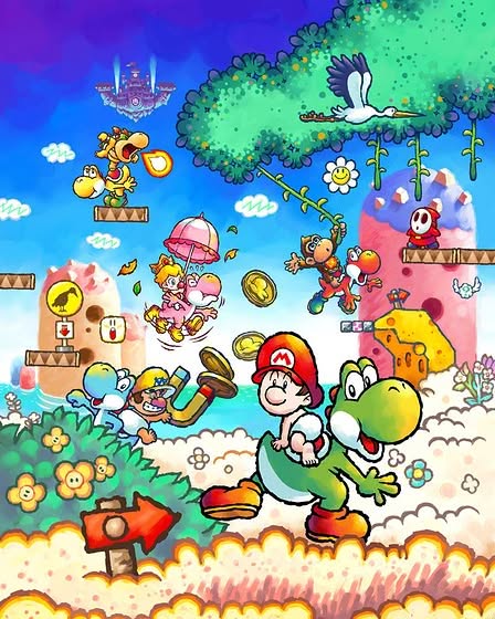 Yoshi's Island DS Artwork 2