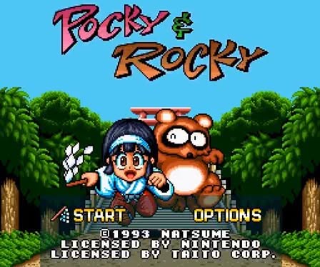 Pocky & Rocky Screenshot 2