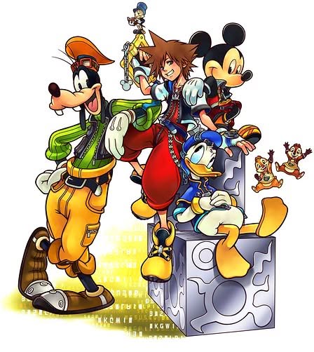 Kingdom Hearts Re:coded Artwork 1