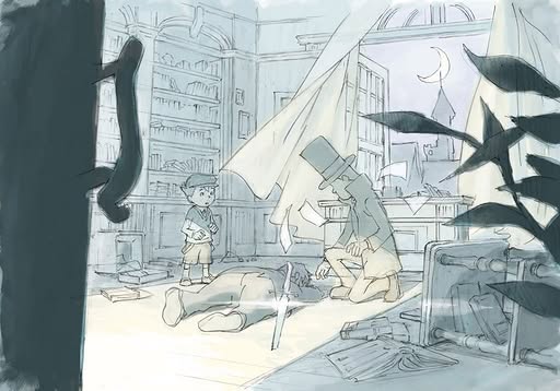 Professor Layton and the Diabolical Box Artwork 2