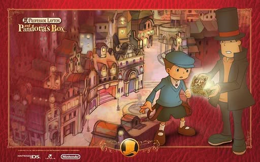 Professor Layton and the Diabolical Box Artwork 3