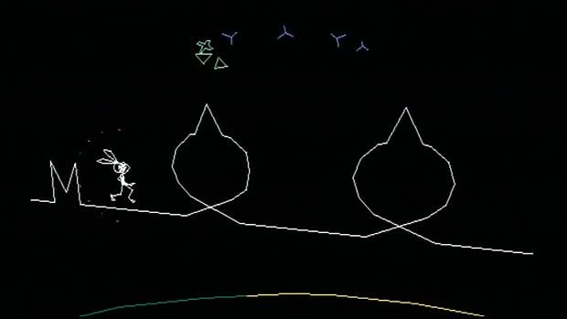 Vib-Ribbon Screenshot 2