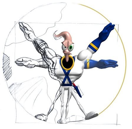 Earthworm Jim 3D Artwork 6