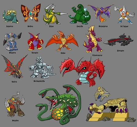 Godzilla Unleashed: Double Smash Artwork 1