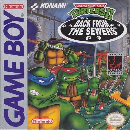 Teenage Mutant Ninja Turtles II: Back from the Sewers Artwork 1