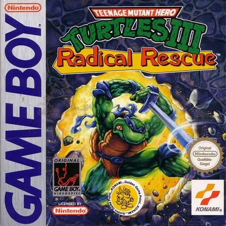 Teenage Mutant Ninja Turtles III: Radical Rescue Artwork 1
