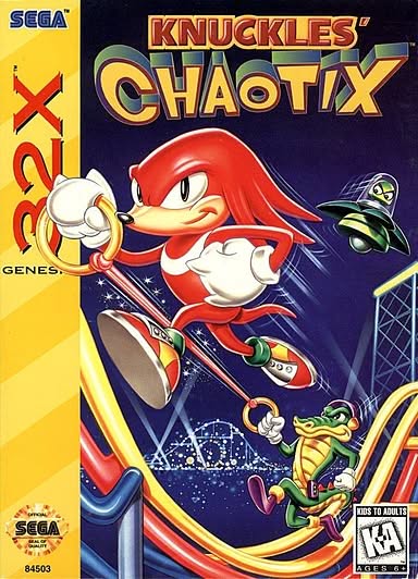 Knuckles' Chaotix Artwork 1