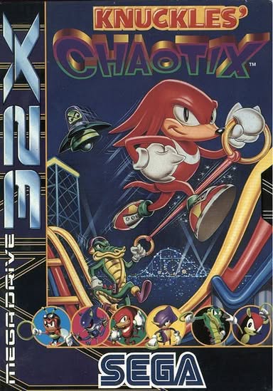 Knuckles' Chaotix Artwork 5