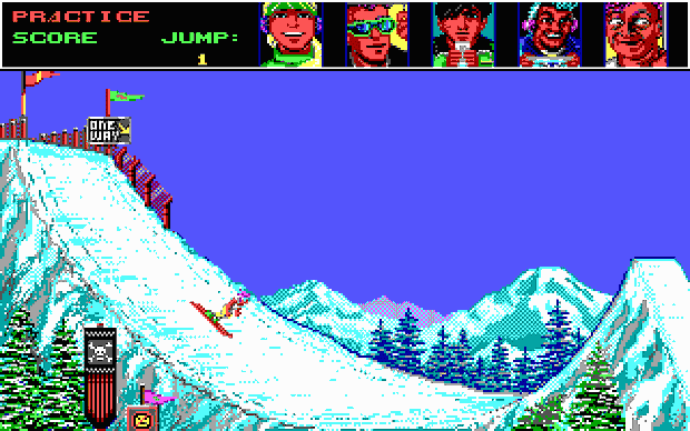 Ski or Die Screenshot 2