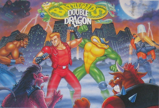Battletoads / Double Dragon Artwork 1