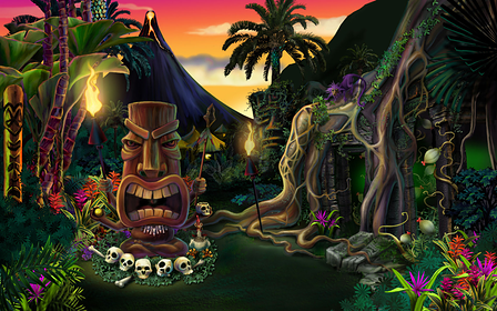 Zuma's Revenge! Artwork 1